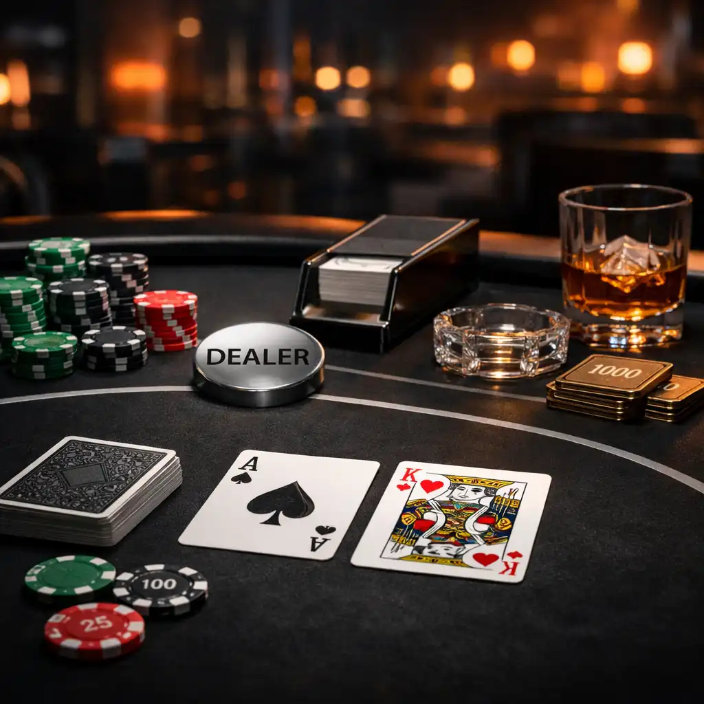 Profesjonalne stoły pokerowe przygotowane na wieczór integracyjny MARTIN Lysiane, Fabienne